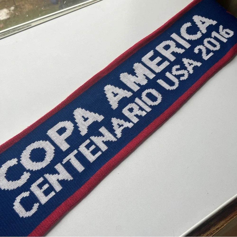 Copa America Blue and Red Scarf